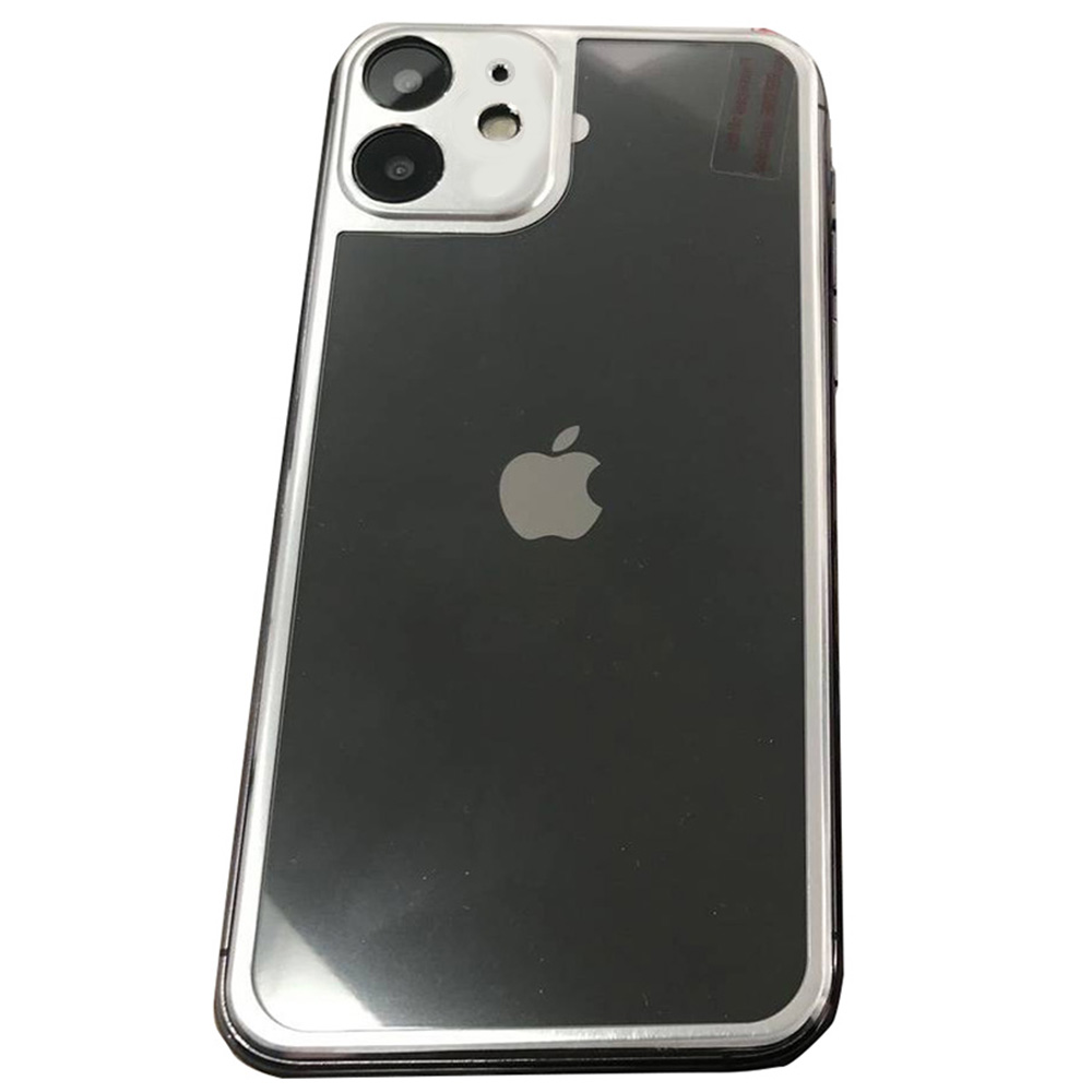 ProGuard Aluminium Baksida Skärmskydd iPhone 11 + Titanlegerings