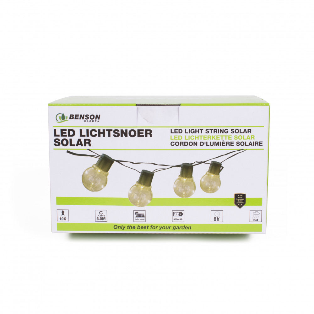 Eleganta Solcellsdrivna LED-ljusslingor