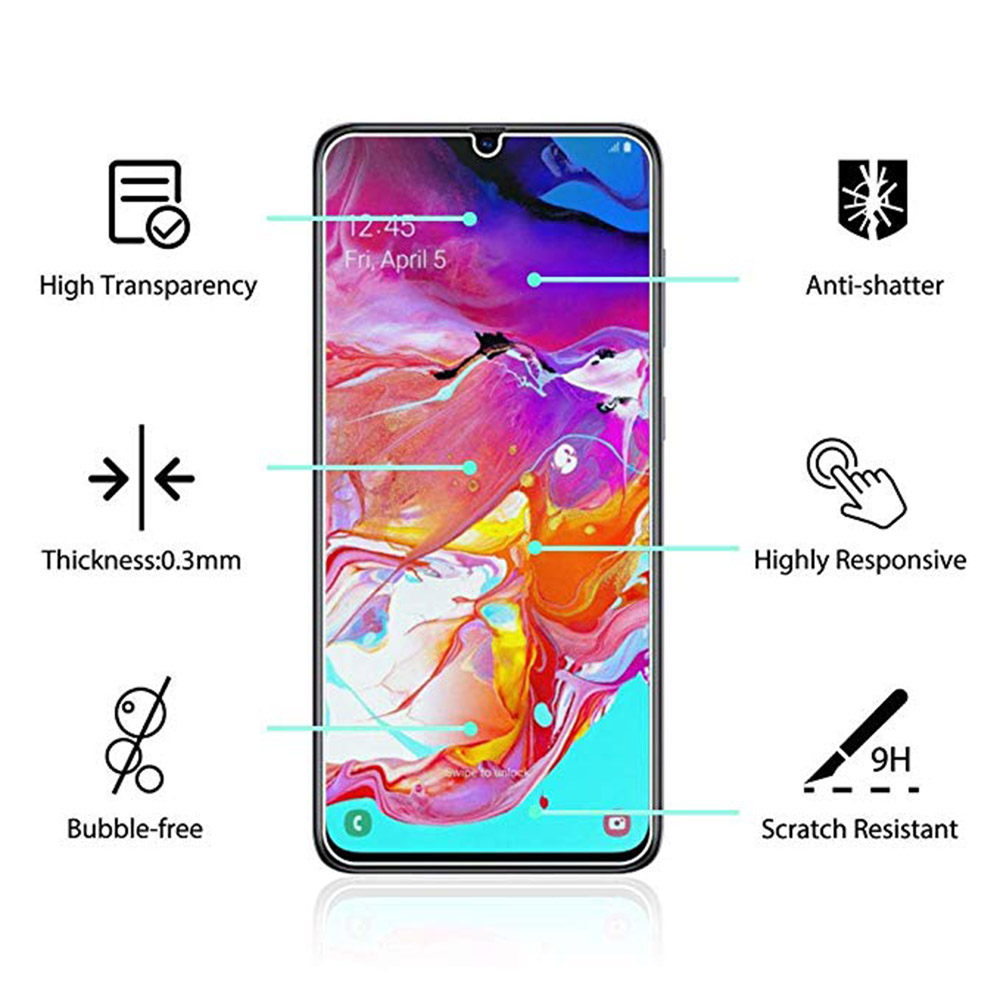 A70 Skärmskydd 3-PACK Standard Screen-Fit HD-Clear ProGuard