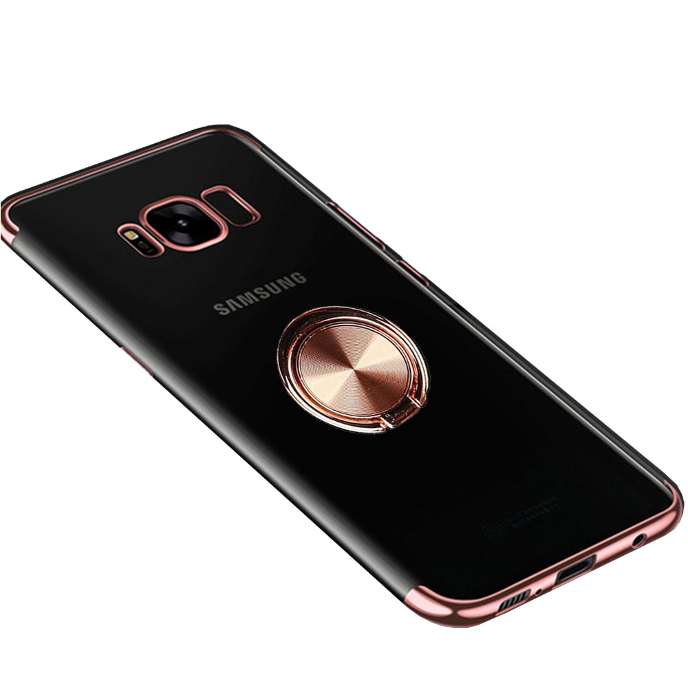 Galaxy S8 - Stilrent Skal med Ringhållare