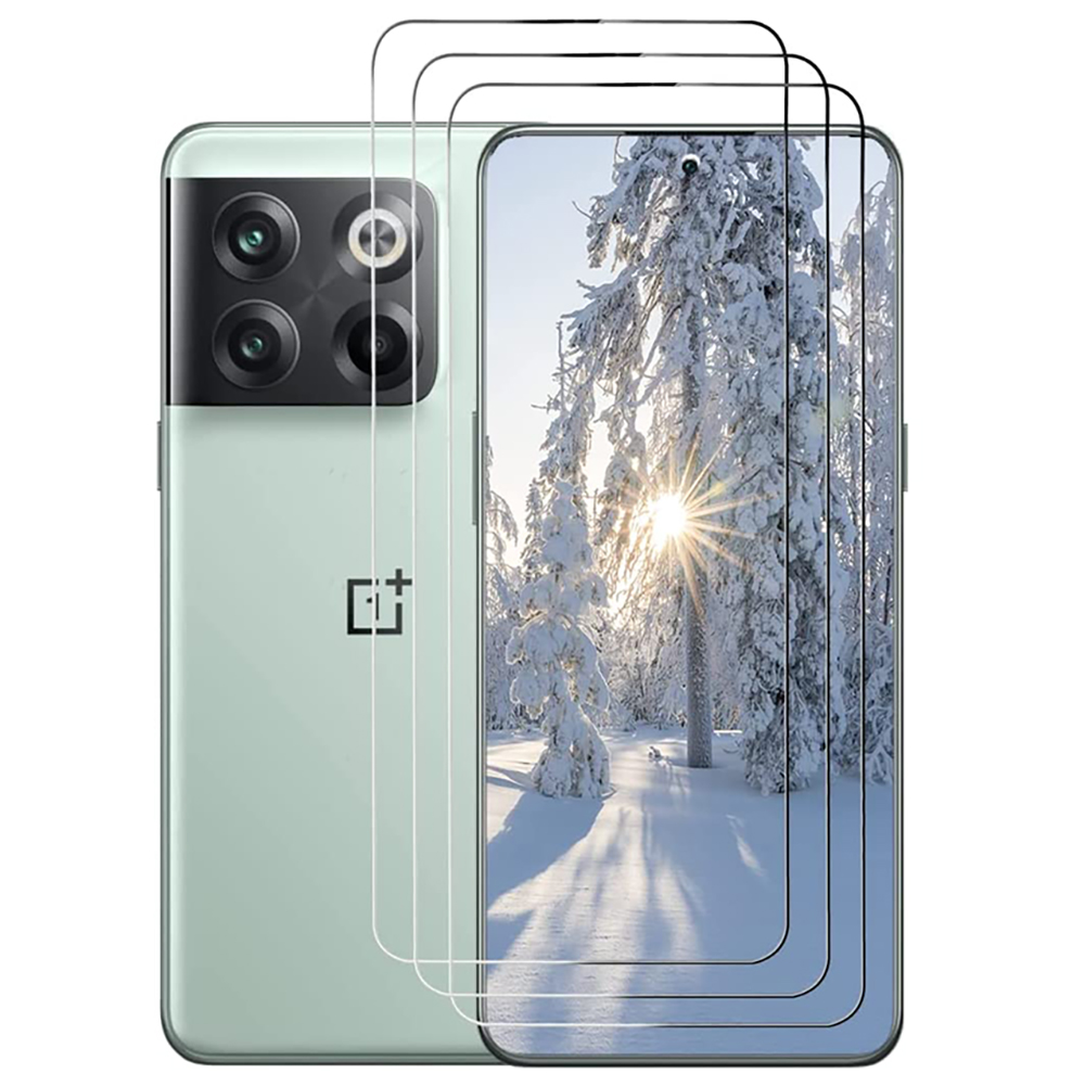 3-PACK Oneplus 10T Skärmskydd Standard HD 0,3mm