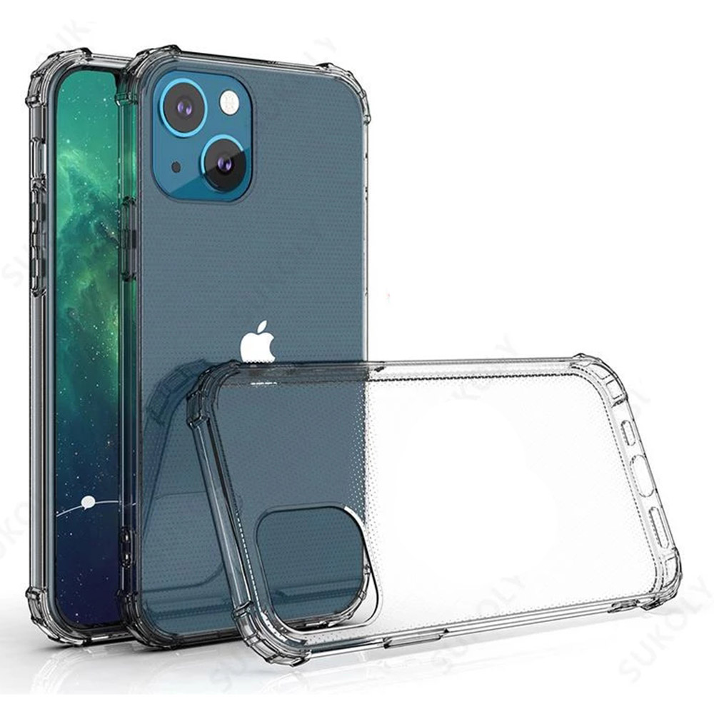 iPhone 15 - Stötdämpande Skyddande Silikonskal