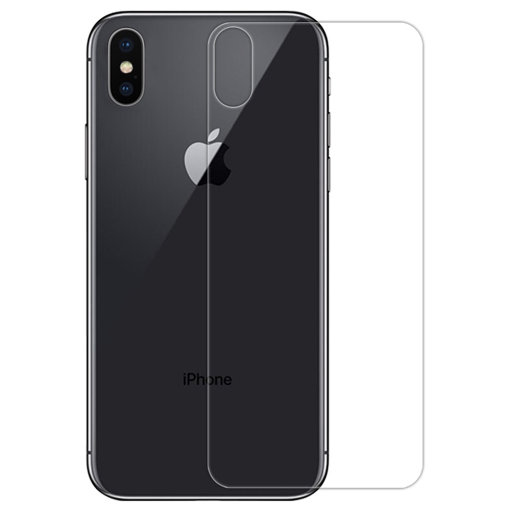 iPhone X/XS - HeliGuards Skyddsglas för Baksida