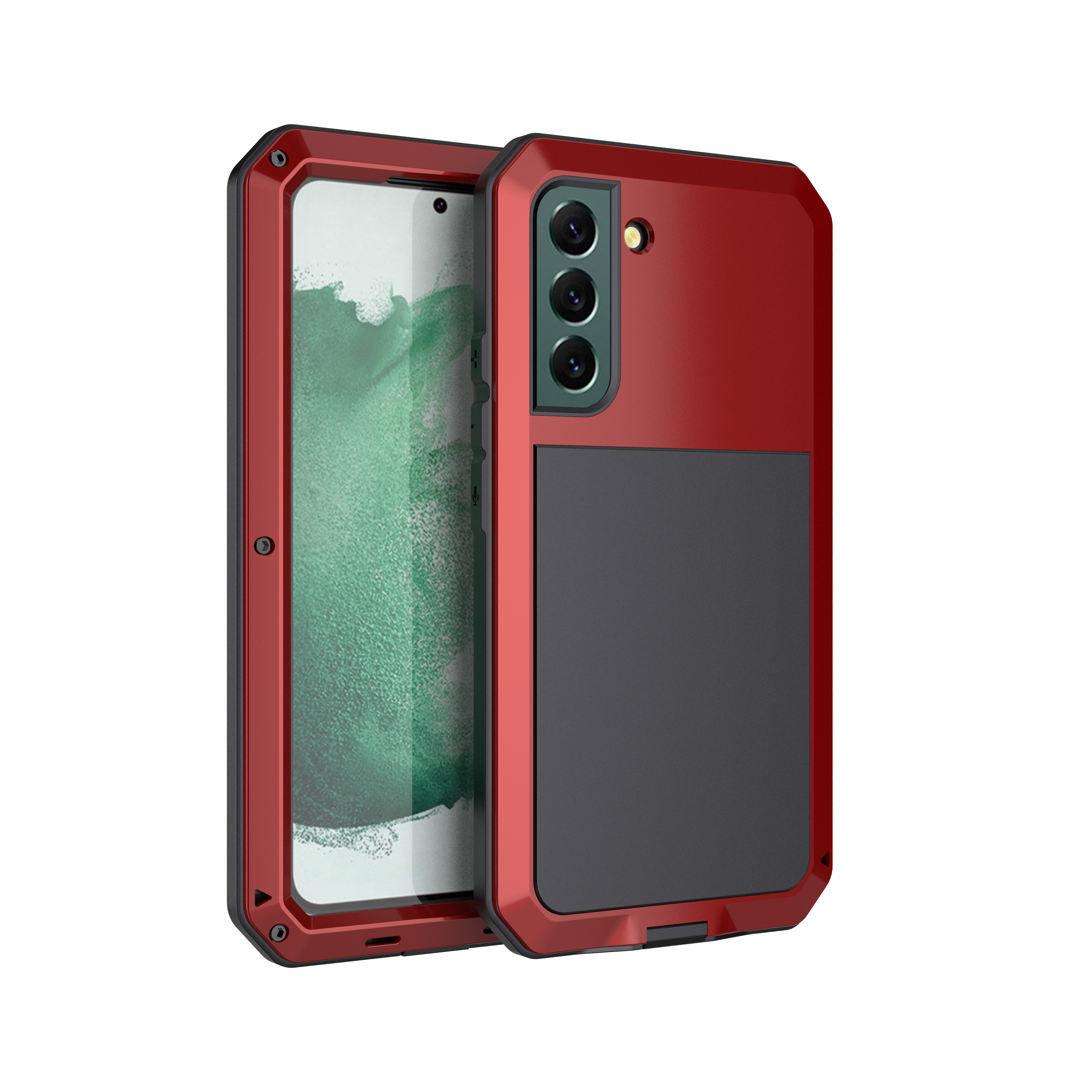 Kraftigt 360-Aluminiumskal - Samsung Galaxy S22 Plus