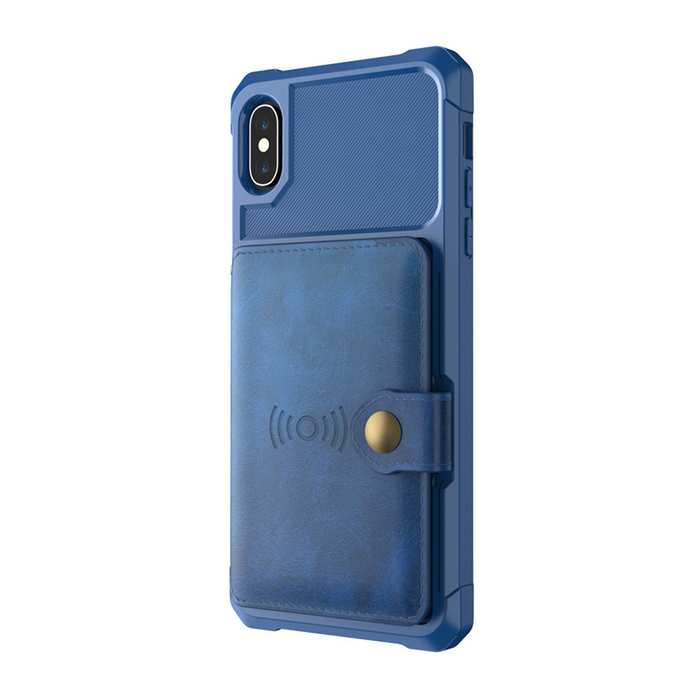 iPhone X/XS - Genomtänkt Skal med Kortfack