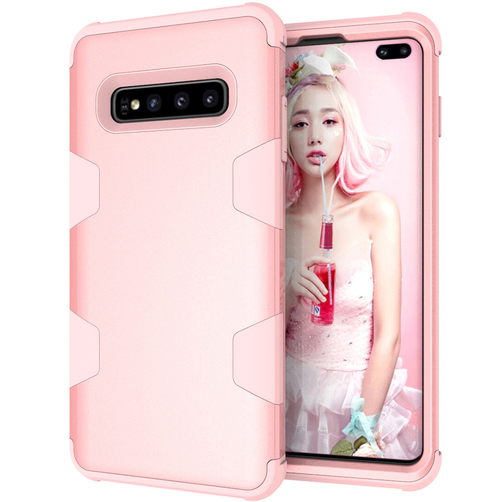 S10 Plus - Exklusivt och Skyddande Skal "Rugged Robot"