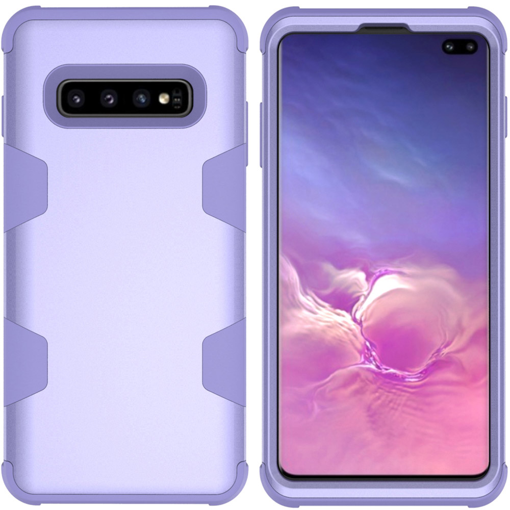 S10 Plus - Elegant och Skyddande Skal "Rugged Robot"