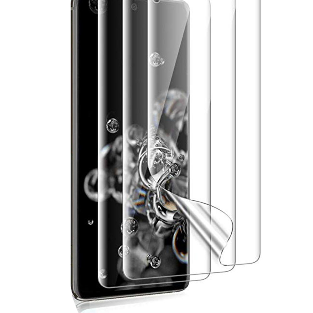 (3-PACK!) Galaxy S21 Mjukt & tunt Skärmskydd PET