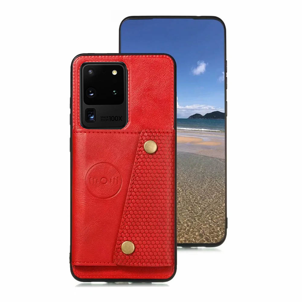 Galaxy S20 Ultra - Praktiskt Skal med Korthållare