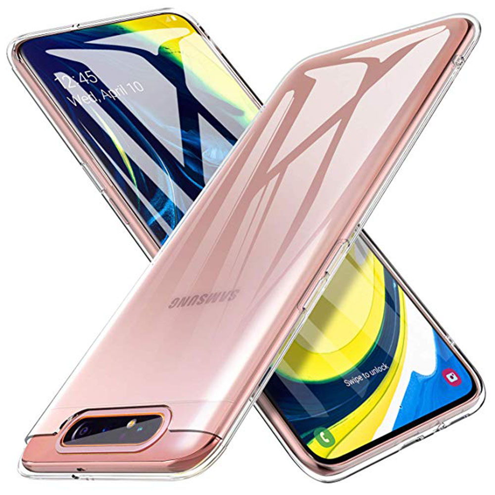 Galaxy A80 - Stilrent Floveme Silikonskal