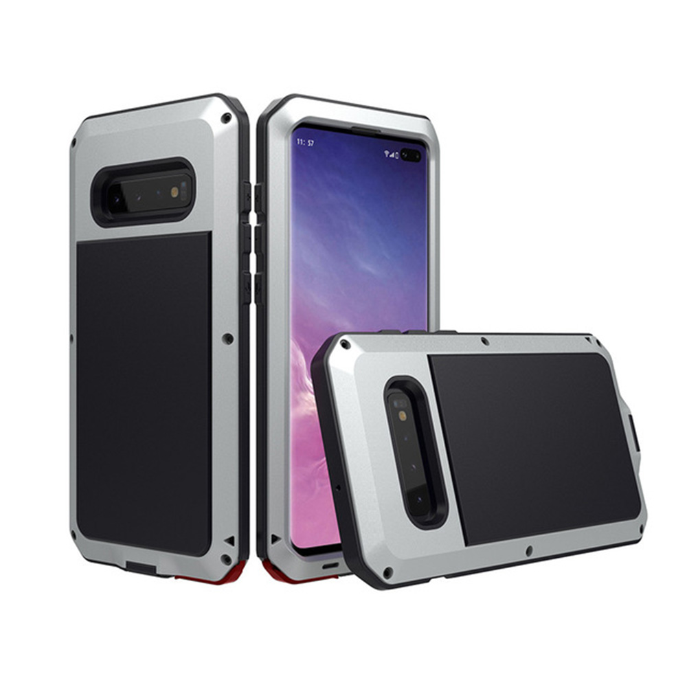 Galaxy S10 Plus - Skyddande Skal i Aluminium