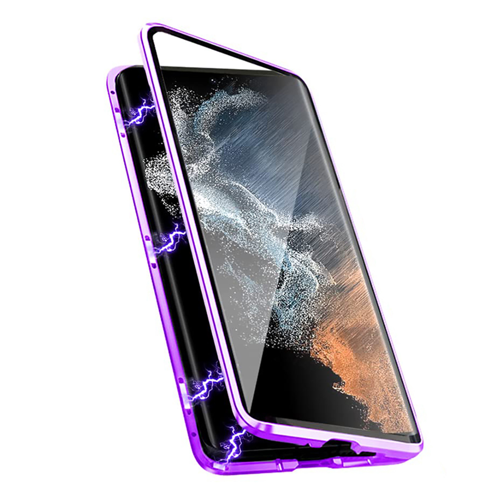 Stilsäkert Dubbelt Magentiskt Skal - Samsung Galaxy S21 Ultra