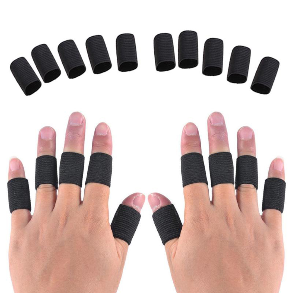 Skyddande Smidiga Fingerstöd/Fingerhylsa (10-Pack)