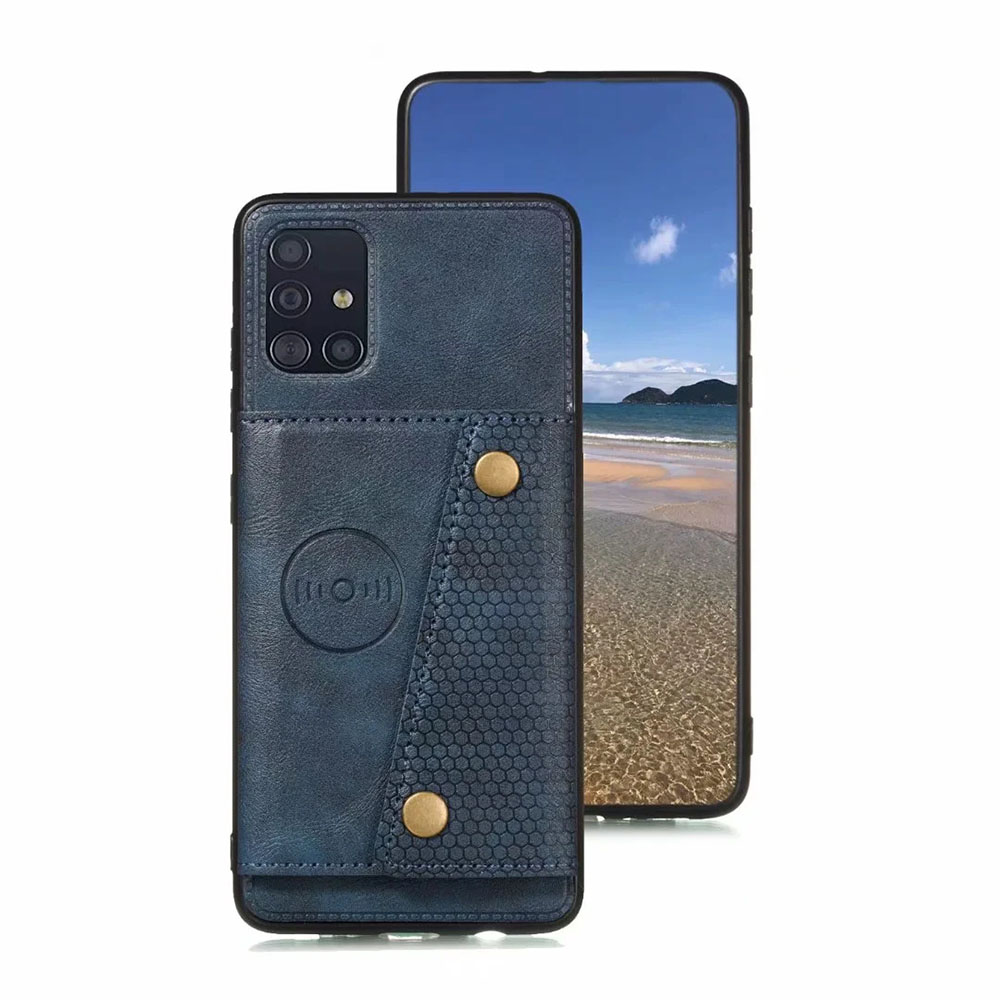 Galaxy A51 - Smidigt Skal med Korthållare
