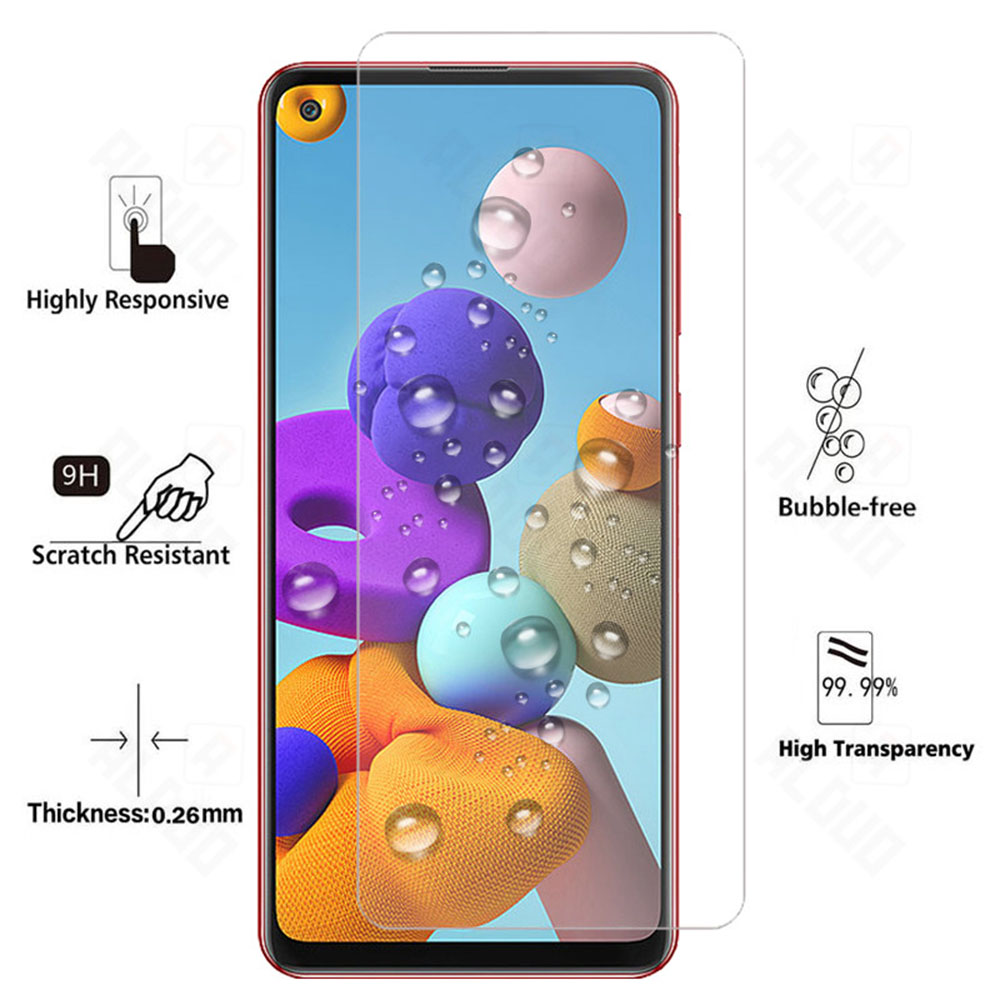 Skärmskydd 4-PACK 9H 0,3mm Standard Samsung Galaxy A21s