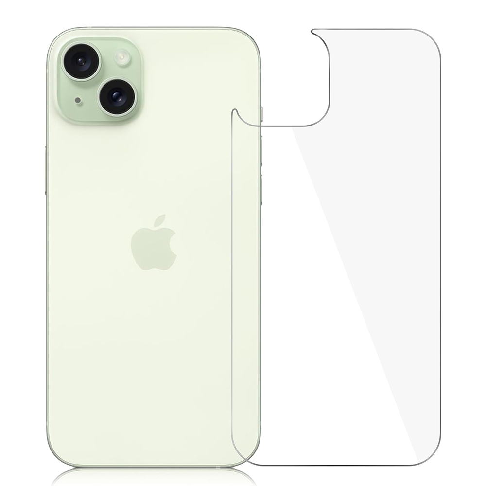 Baksida Skärmskydd 0,3mm för iPhone 15