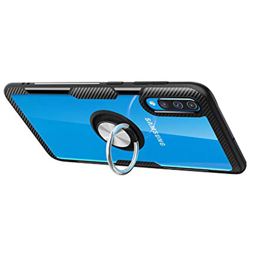 Galaxy A70 - Skal med Ringhållare (Leman)