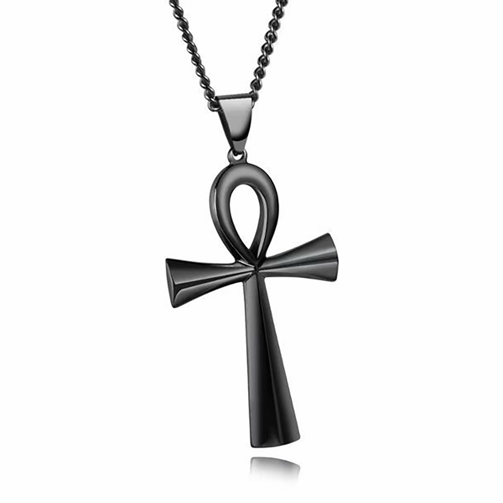 Stilrent Egyptiskt Kors Halsband
