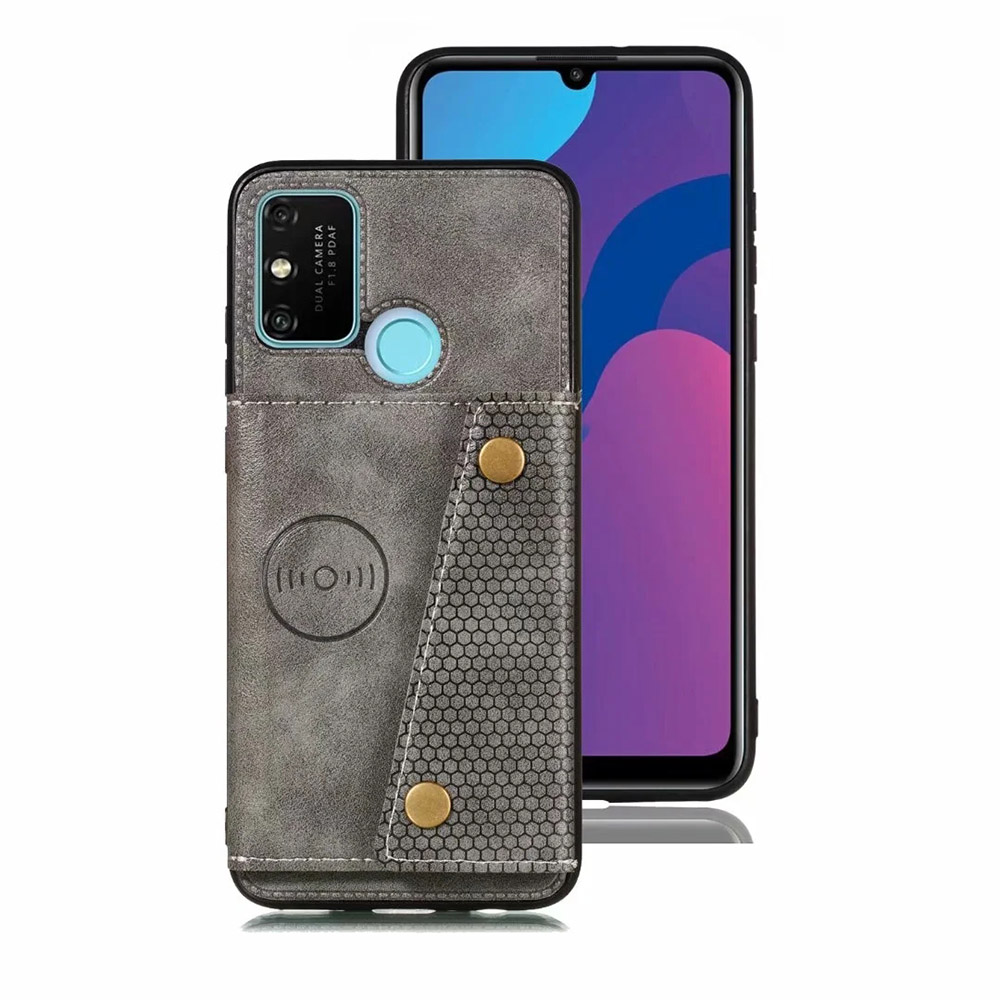 Galaxy A21S - Skyddsskal med Kortfack