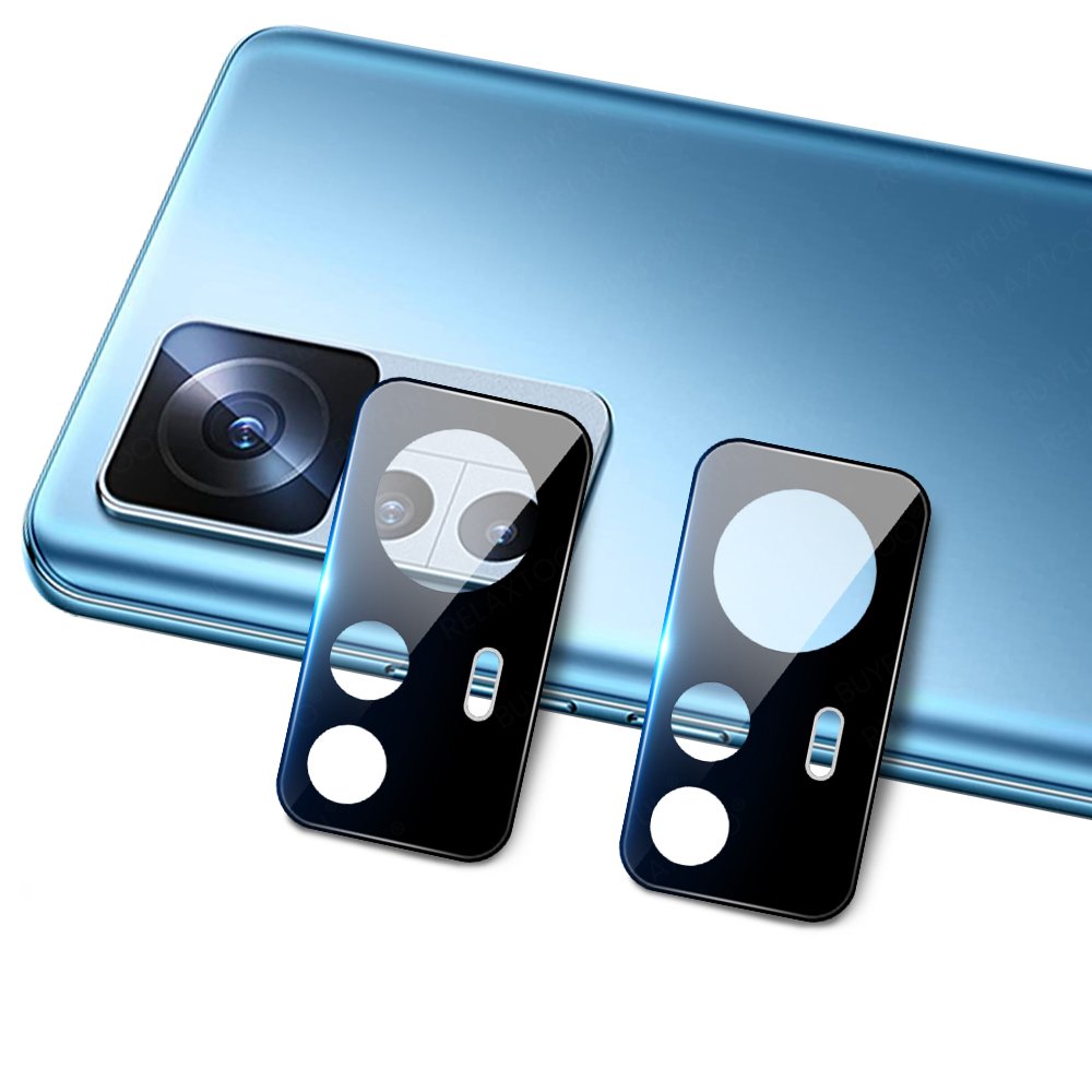 3-PACK Xiaomi 12T 2.5D Kameralinsskydd HD 0,2mm