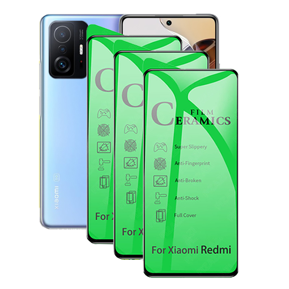 2-PACK Keramiskt Skärmskydd HD 0,3mm Xiaomi Mi 11T Pro