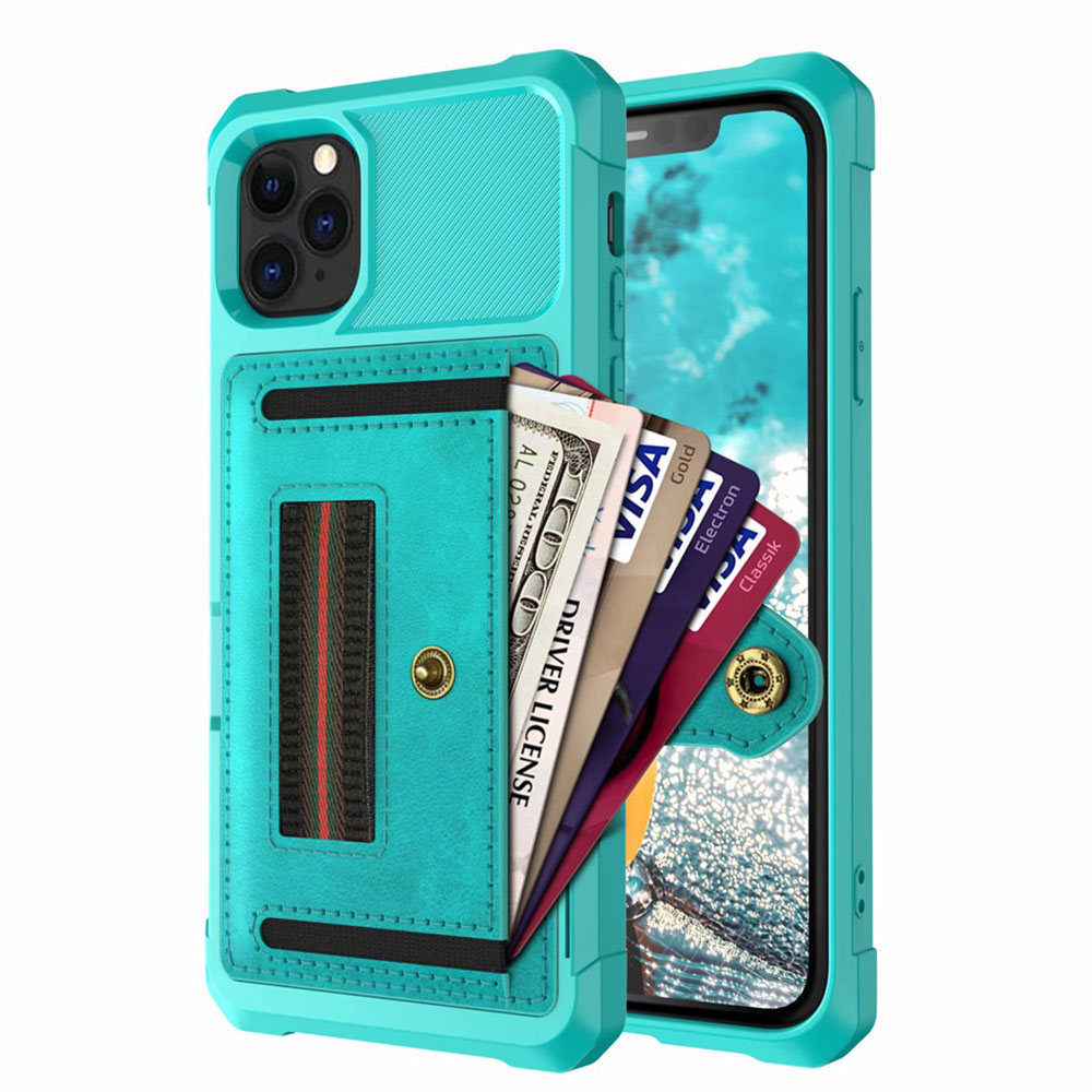 iPhone 11 Pro - Genomtänkt Skal med Korthållare