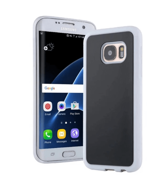Praktiskt Anti-Gravity Silicon skal för Galaxy S7 från FLOVEME