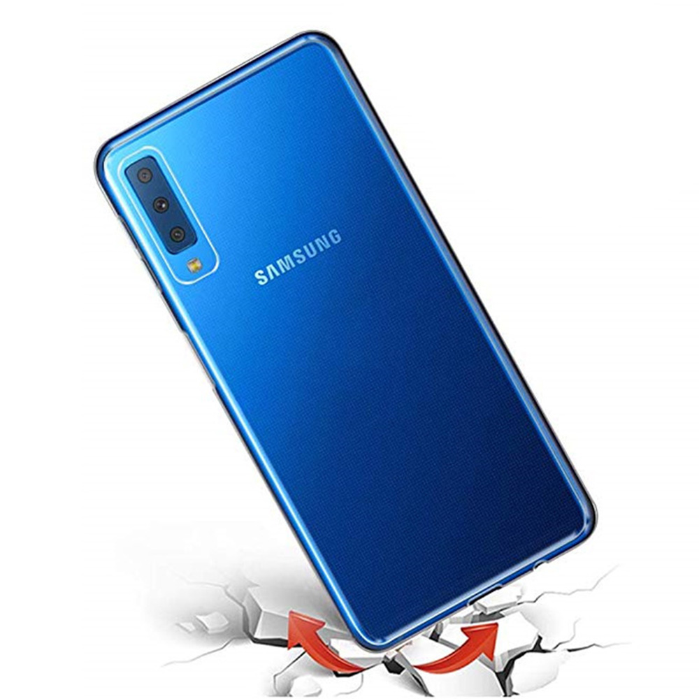 Galaxy A7 2018 - Floveme Silikonskal (RUFF-GRIP)