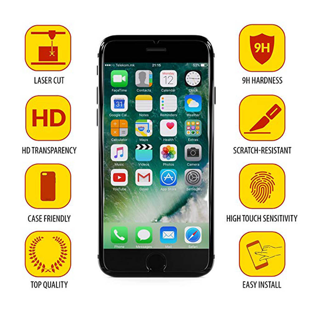 ProGuard iPhone 7+ Skärmskydd 10-PACK Standard 9H HD