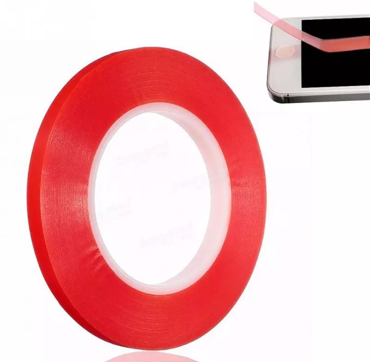 Dubbelhäftande tejp till mobiler/ (transparent) 8mm