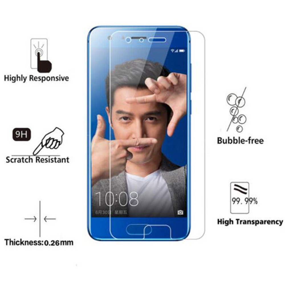2-PACK Honor 9 Skärmskydd Standard HD 0,3mm
