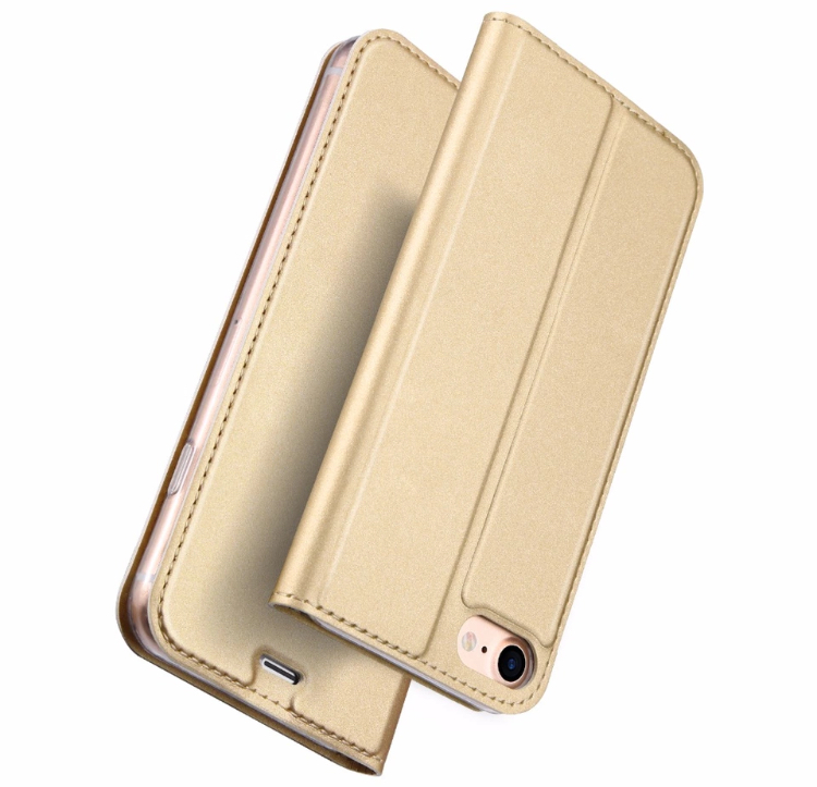 DUX DUCIS - Stilrent Smart Fodral med Kortfack för iPhone 8