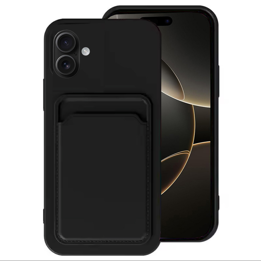 Elegant Skydd med Extra Funktionalitet - FLOVEME Silikonskal för iPhone 16