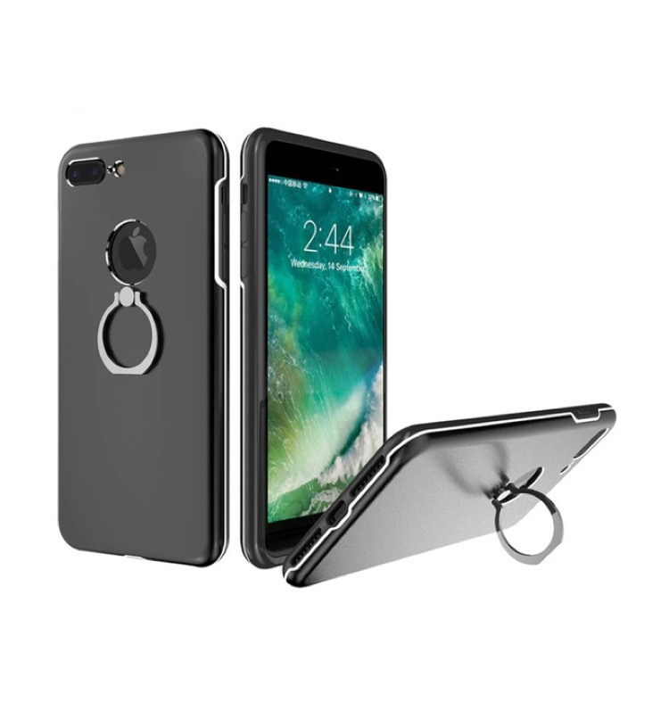 Elegant Smart iPhone 7 Plus skal med ringhållare KISSCASE