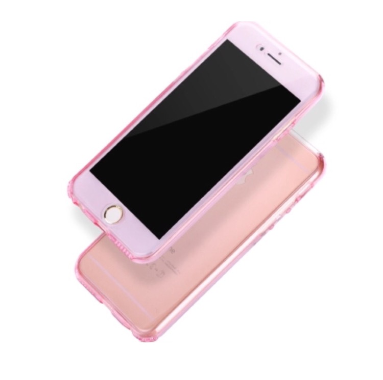 iPhone 7 PLUS - Praktiskt Stilsäkert Silikonfodral TOUCHFUNKTION