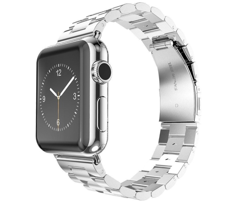 Elegant och Komfortabel Stållänk för Apple Watch 42mm